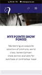 Mobile Screenshot of hyepointe.com